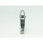 Niederholer Block Mit V Klemme 6mm 1 Rolle + BÜgel Gleitlager